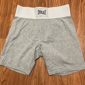 Forever 21 everlast grey biker shorts